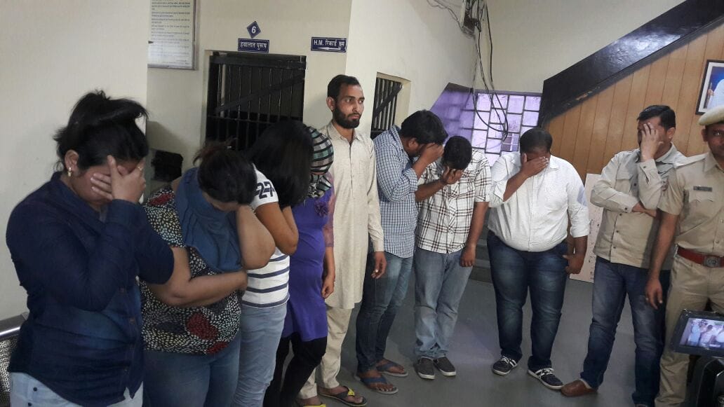 Girls from Nagaland and Mumbai were under the guise of prostitution prostitution in jaipur