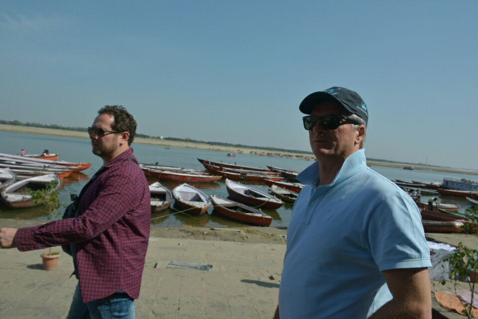 Australia ex captain Steve Baugh reached varanasi for  Submerging the remains after a funeral