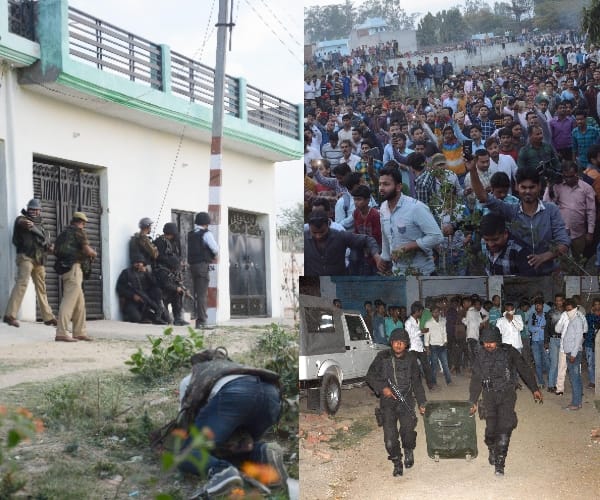 terrorist in a home in lucknow.
