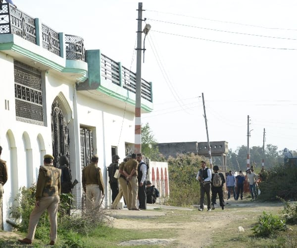 terrorist in a home in lucknow.