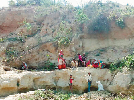 Death mountain digging