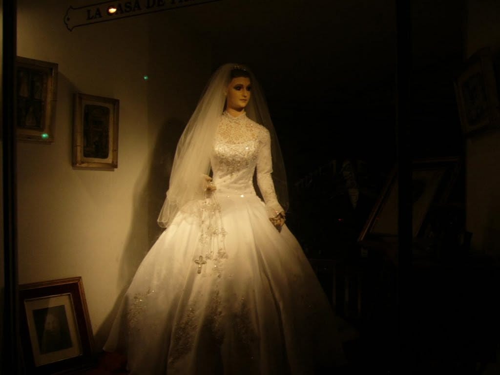 This preserved Bridal Mannequin has a Creepy Story Behind.