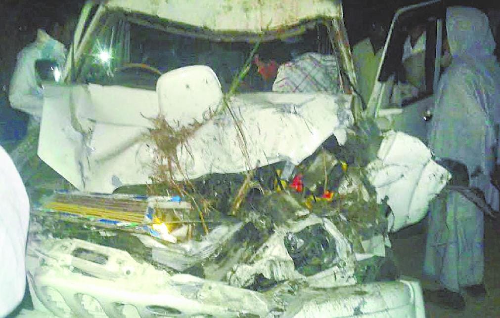 SUV pull down, two wounded
