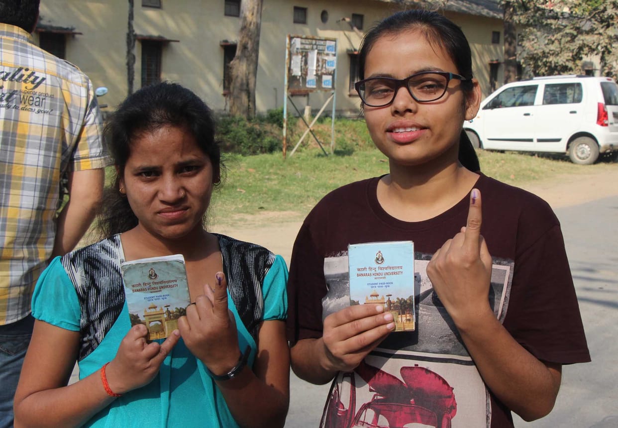 bhu vote percentage again very low at bhu