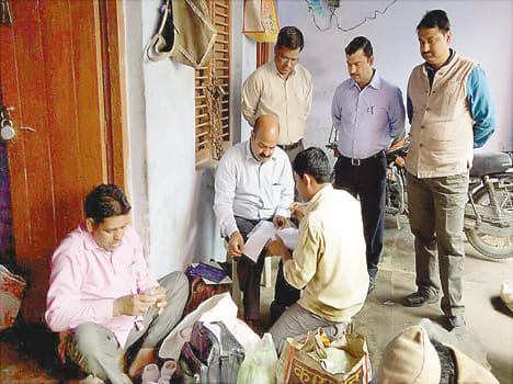 Food Department's Print in Khoani Mandi