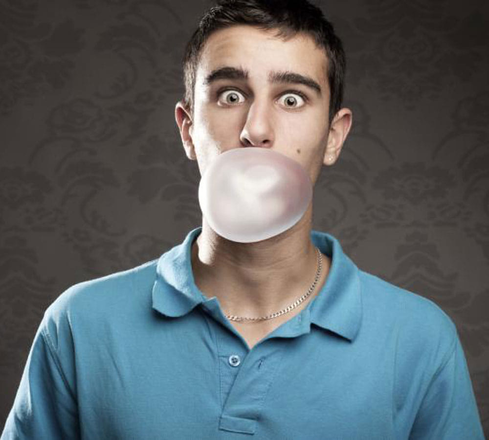 mint chewingum reduces level of testosterone