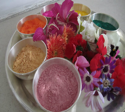 make herbal holi colours at home 