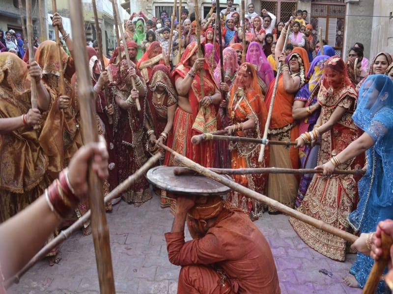 lathamar holi in nandgaon