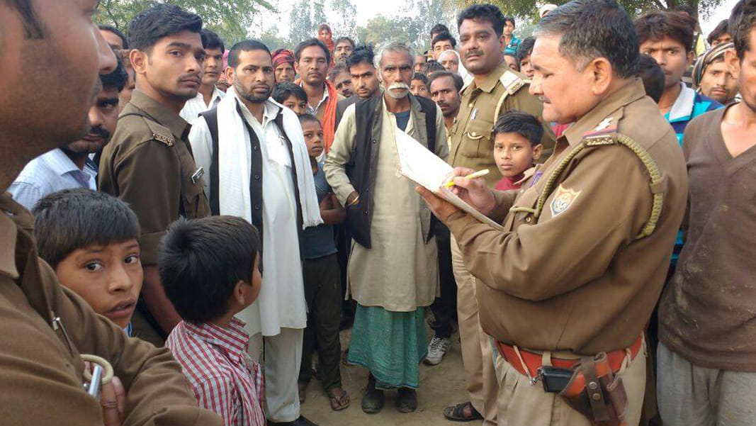 old lady murder in hamirpur