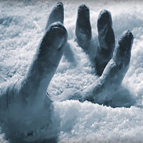 this girl is frozen in ice and have miracle