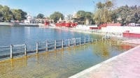 sannihit sarovar, historical pond, uncareness,  water dirty, kurukshetra