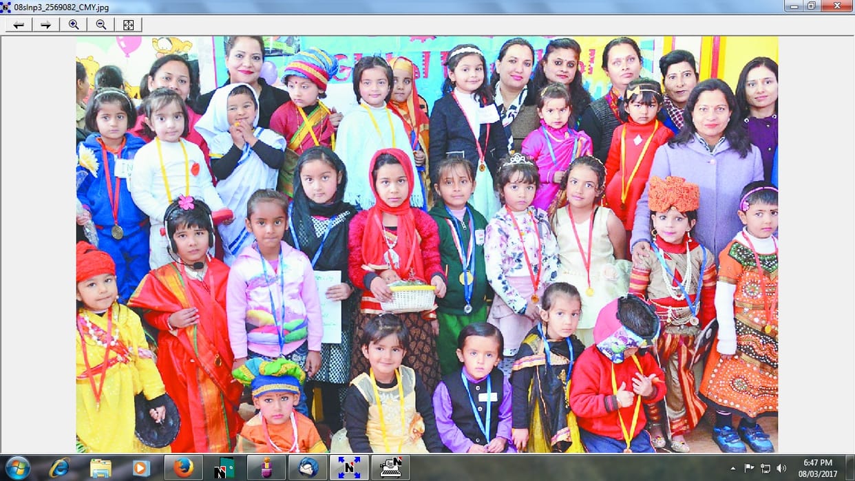 school child take sapath to save a women