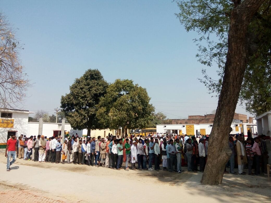 seventh phase voting began in uttar pradesh see pictures 