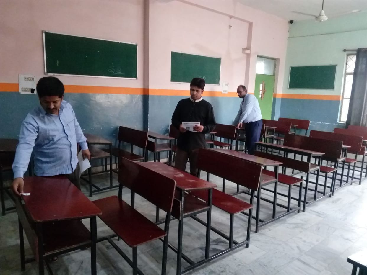 suditi, navoday aur esabeeaarel bane pareeksha kendr