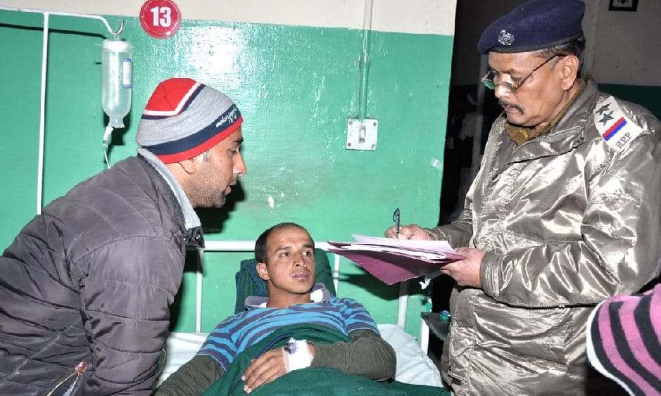 Punjab roadways Bus Brake Fail at Solan, 14 Injured.