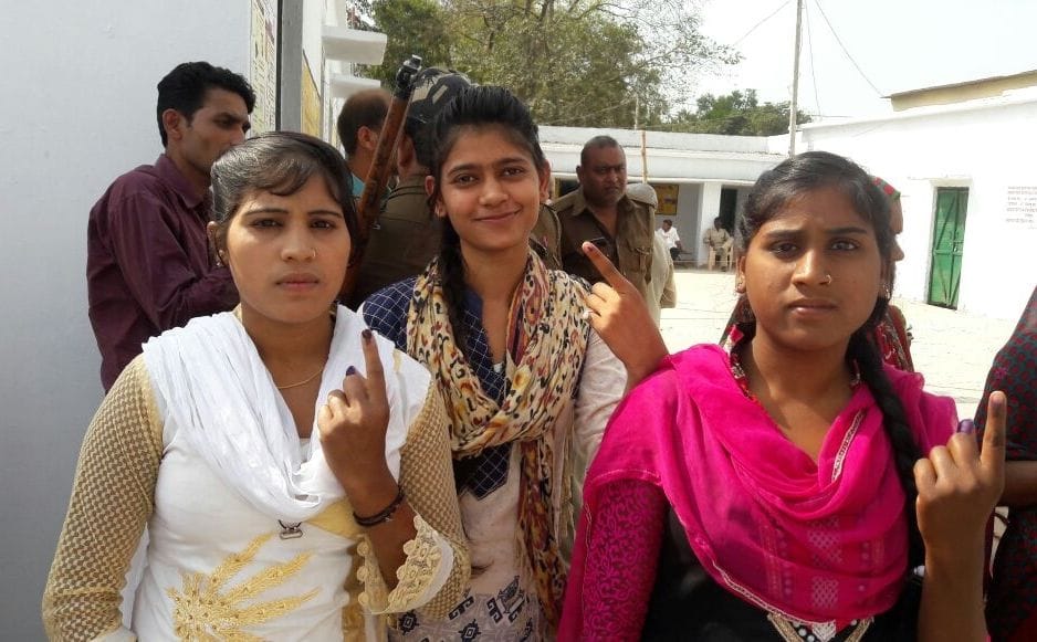 Emotion showing plenty of voting