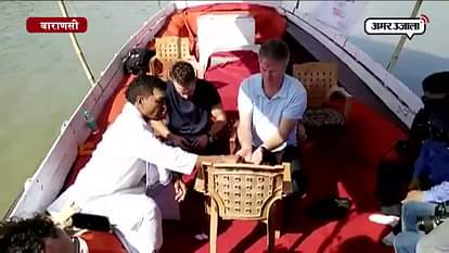 Stiv waugh and Johnson reached at Varanasi 