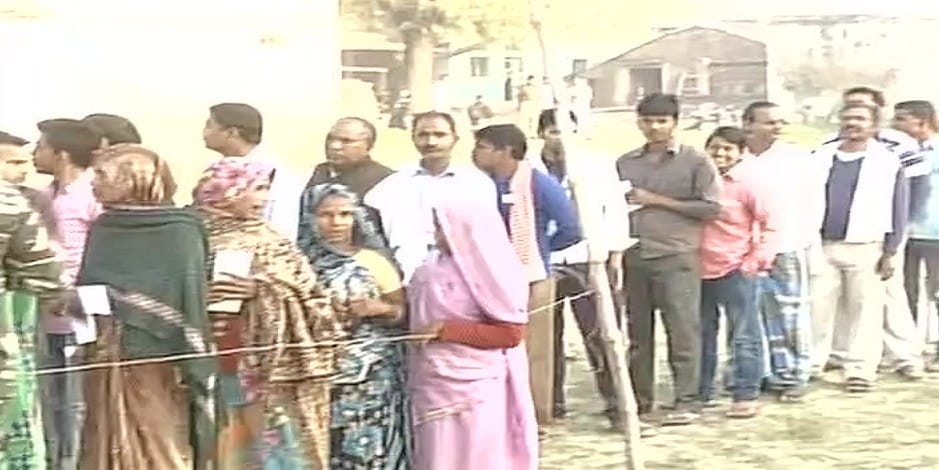 Voting for five posts of Gram Pradhan today