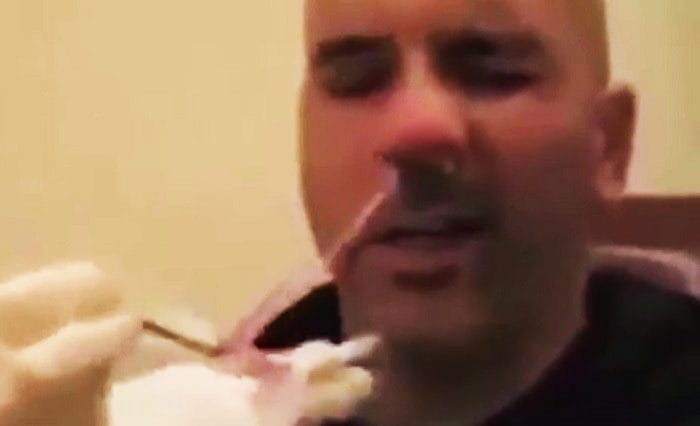 A 5-Foot Tapeworm Being Pulled Out Of A Man’s Nose 