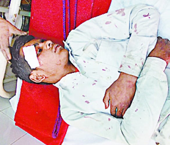 Firing in Panchayat regarding molestation of women