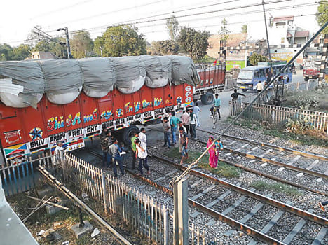 Operation of trains stopped from getting spoiled