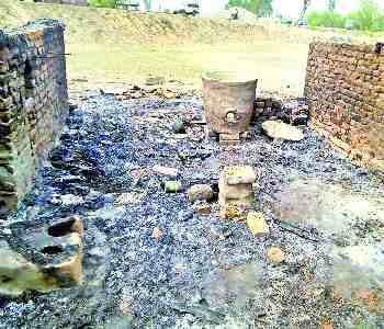 Three houses blow up due to fire