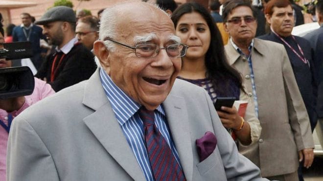 Ram Jethmalani has taken a stay against age