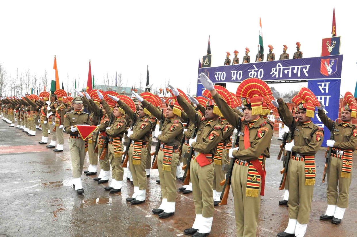 126 NEW TROOPS JOINED BSF IN KASHMIR