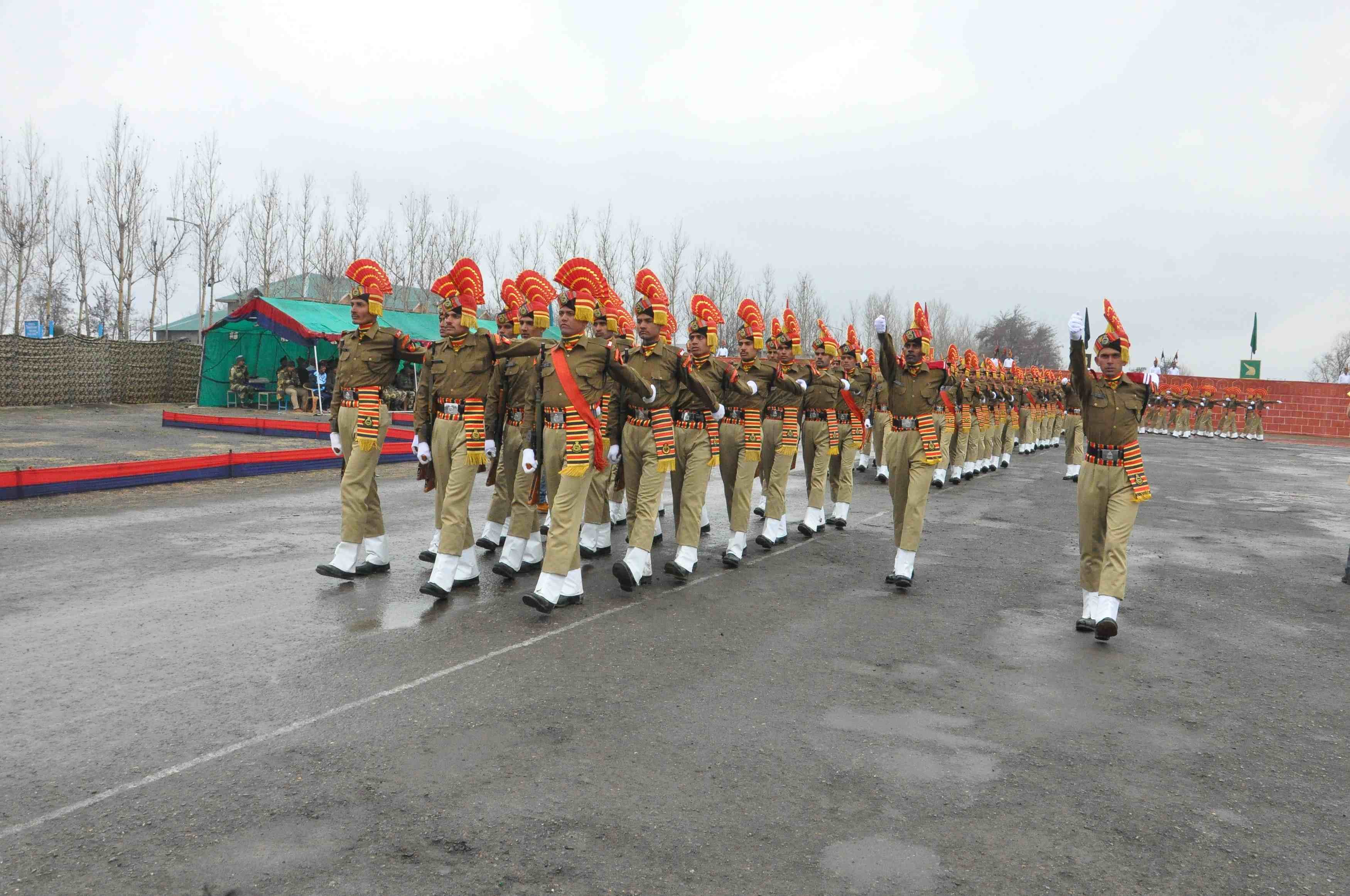 126 NEW TROOPS JOINED BSF IN KASHMIR
