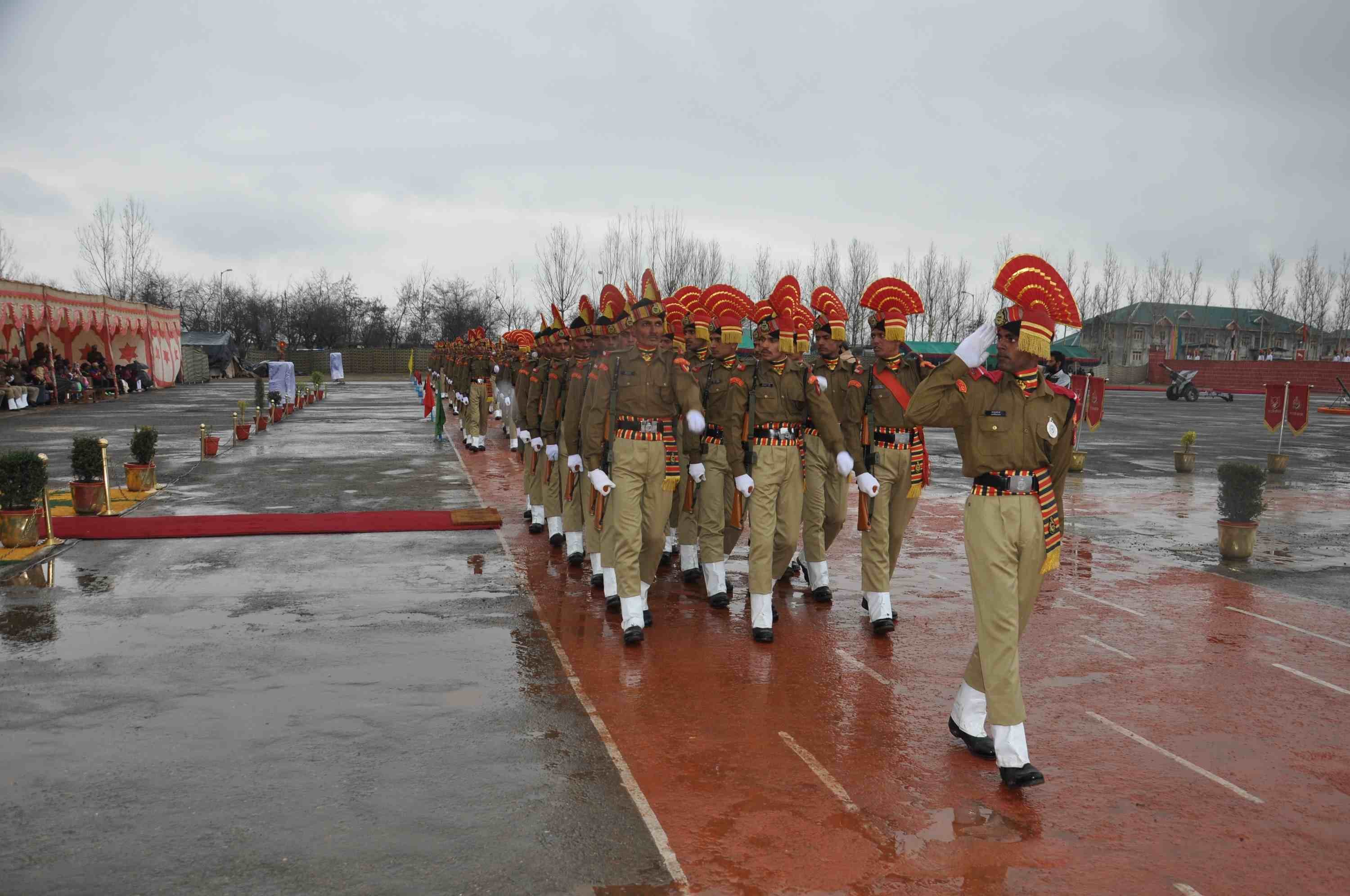 126 NEW TROOPS JOINED BSF IN KASHMIR