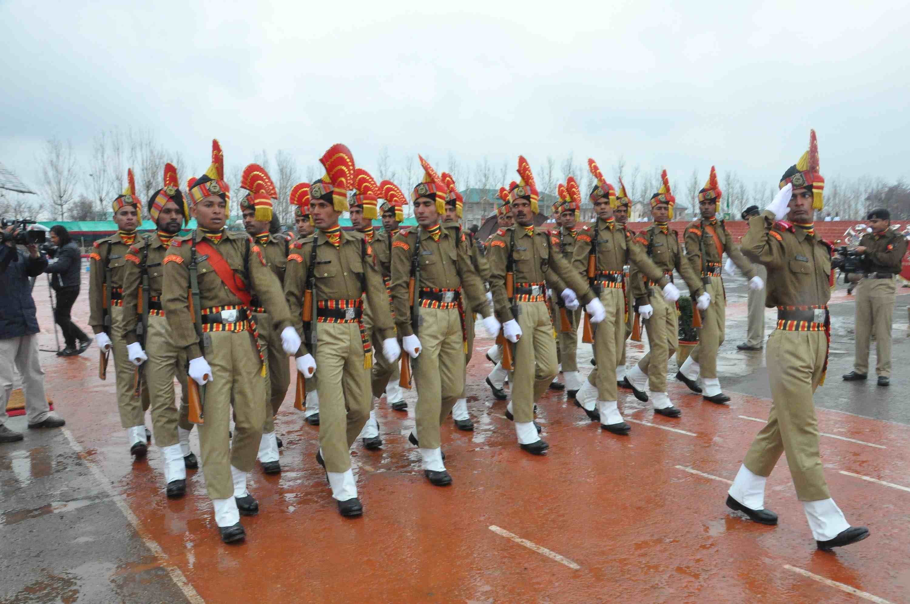 126 NEW TROOPS JOINED BSF IN KASHMIR