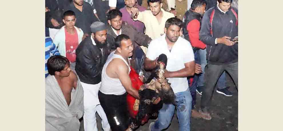 Bike rider killed youths collide with Bolero
