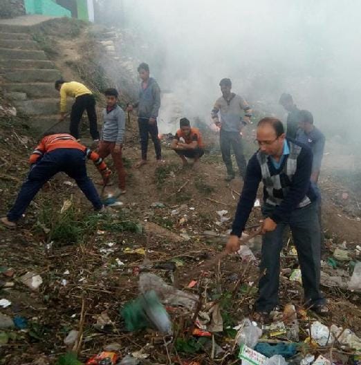 Cleaning of Gomti river