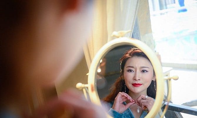 Woman who look half her age