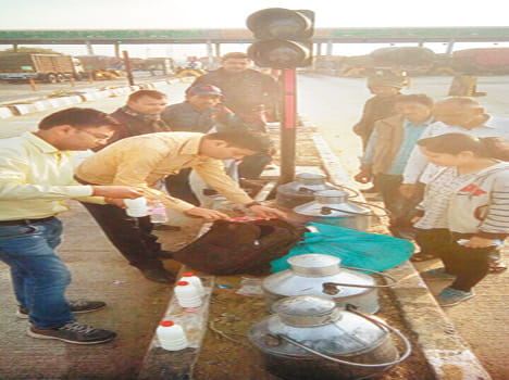 Due to adulteration, two quintals have been destroyed.