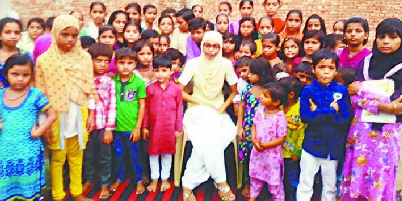 Deep-burning gullfash of knowledge in poor children