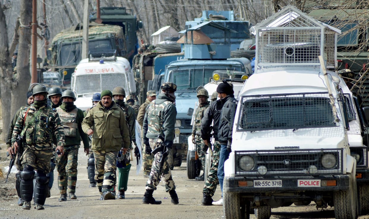 two let terrorist killed in kashmir