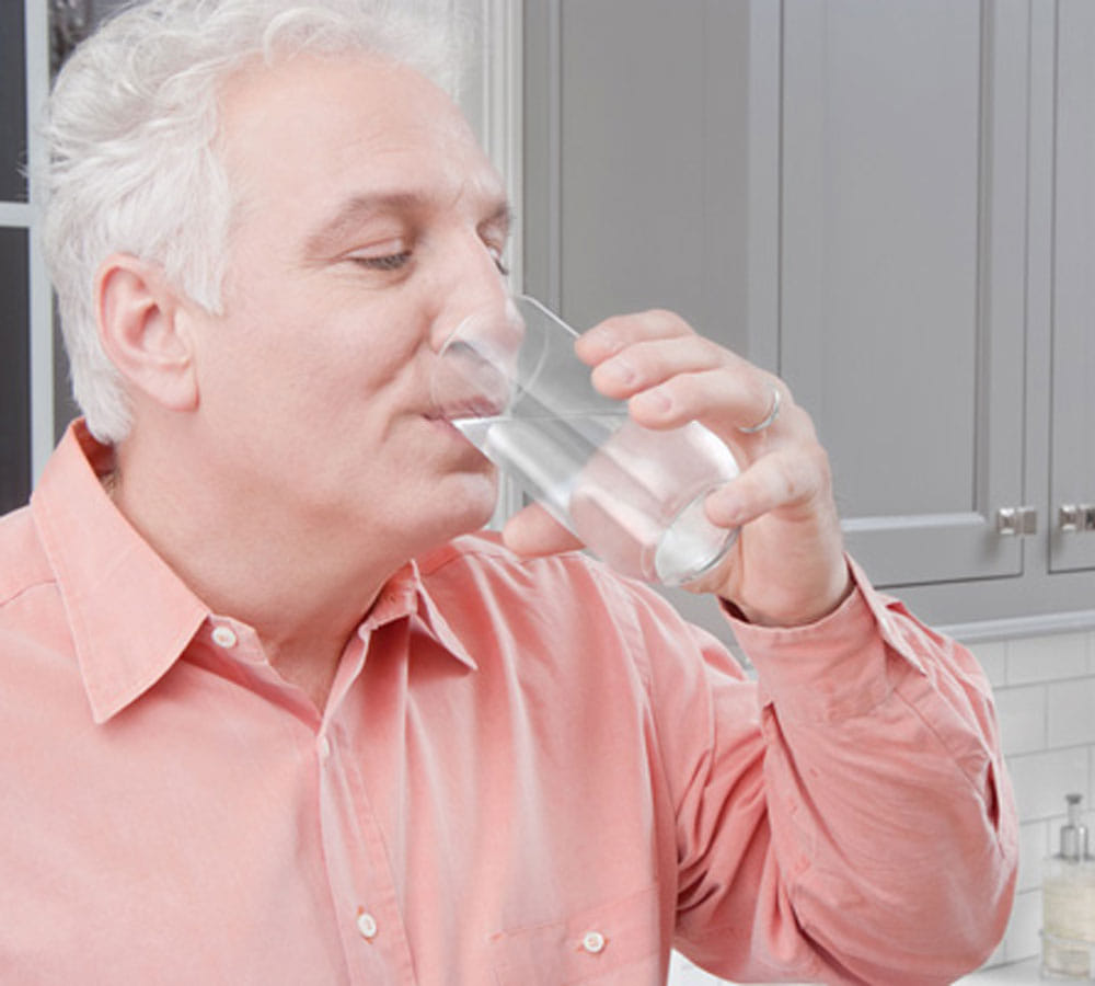time and way of drinking water