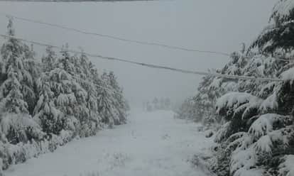 Kargil cold, temperature minus 20.6 degrees Celsius,leh laddak,j&k weather