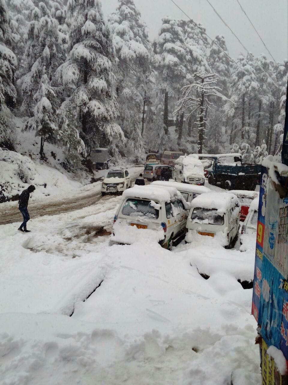 heavy snowfall in jammu kashmir higher reaches