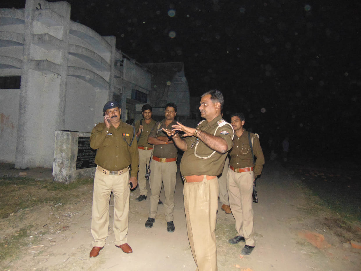 Kushinagar suddenly woke up with a loud voice