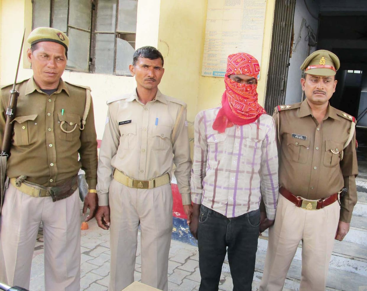 The seven-year-old girl Murderous has been arrested.