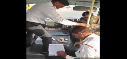 old bus in school of faridabad, failures in inspection