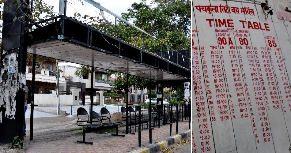 There are only 25 buses for two and a half lakh people, panchkula news