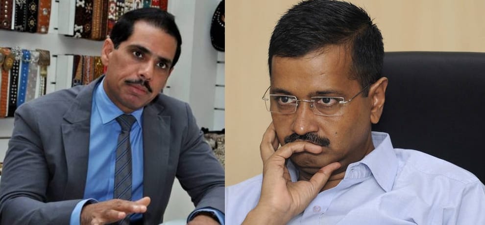 robert vadra tweets kejriwal and urges please directly talk to me for your grudges