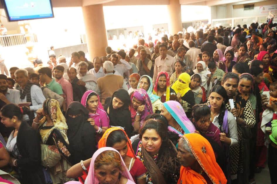 Resignation of doctors in SMS Hospital, patient is upset
