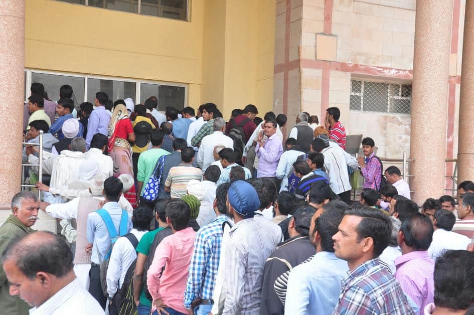 Resignation of doctors in SMS Hospital, patient is upset