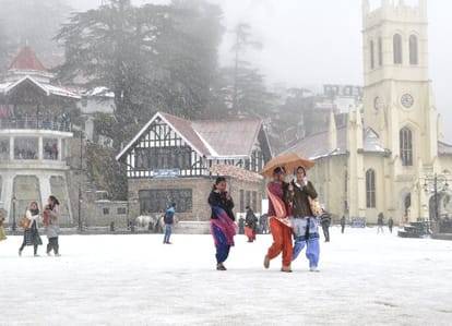 prediction of snowfall and rainfall in himachal