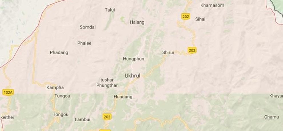 An earthquake hits manipur's Ukhrul which was 4.1 measured on Richter scale