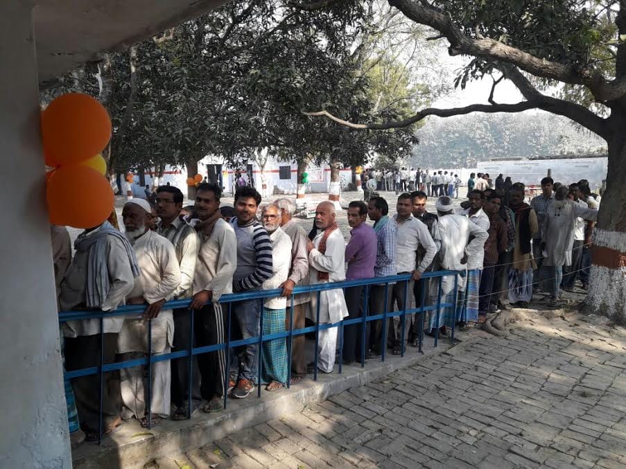 voting on ambedkarnagar alapur seat